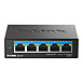 D-Link DMS-105 - 5 ports 2,5 Gigabit, 802.3x, 802.1p