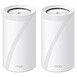 TP-Link Deco BE85 x2 - Routeur sans fil Wi-Fi 7 Mesh, jusqu'à 19 000 Mbps (11 520 + 5 760+ 1 376), 3 bandes réseau