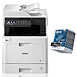 Brother DCP-L8410CDW + 5x Inapa Tecno Ramettes 500 Feuilles A4 - Imprimante multifonction laser couleur, A4, 31 ppm, recto-verso automatique, USB, Ethernet, Wi-Fi Direct, Airprint, NFC