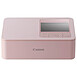 Canon SELPHY CP1500 - Rose - Imprimante photo thermique, 148 x 100 mm, USB, Wi-Fi, Carte SD