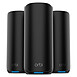 Netgear Orbi WiFi 7 Série 870 + 2 Satellites  - RBE873 - Noir - Routeur sans fil Wi-Fi 7, jusqu'à 21 000 Mbps (11 520 + 8 640 + 688), 3 bandes (tri-band) + 2 satellites