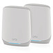 Netgear Orbi WiFi 6 AX5400 Serie 760 + Satellite - Routeur sans fil, jusqu'à 5 400 Mbps (2 400 + 2 400 + 600), 3 bandes Wi-Fi 6 (tri-band)