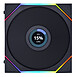 Lian Li Uni Fan TL LCD Wireless 140 - Noir - Ventilateur LED ARGB 140 mm