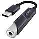 FiiO KA11 Noir - DAC audio USB portable 32 bits/384 kHz, Hi-Res Audio, Sortie Jack 3.5 mm