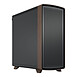 Fractal Summit Solid - Noir - Boîtier PC, Mini ITX / Micro ATX / ATX / E-ATX, Design scandinave, 3 ventilateurs 140 mm fournis