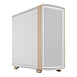 Fractal Summit Solid - Blanc - Boîtier PC, Mini ITX / Micro ATX / ATX / E-ATX, Design scandinave, 3 ventilateurs 140 mm fournis