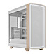 Fractal Summit TG - Blanc - Boîtier PC vitré, Mini ITX / Micro ATX / ATX / E-ATX, Design scandinave, 3 ventilateurs 140 mm fournis