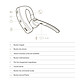 Kits mains libres Plantronics Oreillette bluetooth Voyager Legend - Autre vue