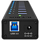 Câble USB Icy Box IB-AC6110 Concentrateur USB 3.0 - 10 ports - Autre vue