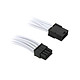 Câble d'alimentation BitFenix Alchemy Rallonge Blanc PCI-E 8 broches - Autre vue