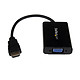 Câble VGA StarTech.com Cable adaptateur HDMI vers VGA avec audio - M/F - Autre vue