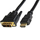 Câble DVI StarTech.com Adaptateur vidéo HDMI / DVI-D Single Link - 50 cm - Autre vue