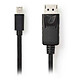 Câble DisplayPort NEDIS Câble DisplayPort mâle vers Mini DisplayPort mâle 4K Noir (1 mètre) - Autre vue