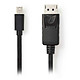 Câble DisplayPort NEDIS Câble DisplayPort mâle vers Mini DisplayPort mâle 4K Noir (2 m) - Autre vue