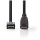 Câble HDMI NEDIS Câble HDMI coudé à 90° haute vitesse avec Ethernet Noir (1.5 mètre) - Autre vue