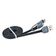 Câble USB Akasa Câble 2-en-1 USB Type-C et Micro USB B vers USB 2.0 Type-A - Autre vue