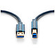 Câble USB Clicktronic Câble USB 3.0 Type AB (Mâle/Mâle) - 1.8 m - Autre vue