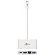 Câble USB Goobay Adaptateur USB-C vers HDMI 1.4 + Ethernet + USB A + USB-C PD60W - Autre vue
