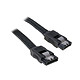 Câble Serial ATA BitFenix Alchemy Black - Câble SATA gainé 75 cm (coloris noir) - Autre vue