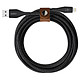 Adaptateurs et câbles Belkin Câble Duratek Plus USB-A vers Lightning (noir) - 1,2 m - Autre vue