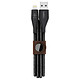 Adaptateurs et câbles Belkin Câble Duratek Plus USB-A vers Lightning (noir) - 1,2 m - Autre vue