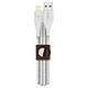 Adaptateurs et câbles Belkin Câble Duratek Plus USB-A vers Lightning (blanc) - 3 m - Autre vue