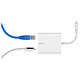 Adaptateurs et câbles Belkin Adaptateur avec connecteur Lightning et Ethernet (blanc) - Autre vue