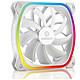 Ventilateur Boîtier Enermax SquA RGB 120 mm Blanc - Pack de 3 - Autre vue