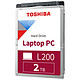 Disque dur interne Toshiba L200 - 2 To - 128 Mo - Autre vue