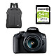 Appareil photo Reflex Canon EOS 2000D + EF-S 18-55 mm + Cullmann Backpack 200 + Kingston SDS2/64Go - Autre vue