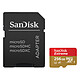 Carte mémoire SanDisk Extreme microSDXC UHS-I U3 256 Go + Adaptateur SD - Autre vue