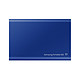 Disque dur externe Samsung T7 Bleu - 500 Go - Autre vue