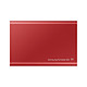 Disque dur externe Samsung T7 - 2 To (Rouge) - Autre vue
