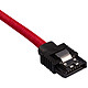 Câble Serial ATA Corsair Câble SATA gainé Premium (rouge) - 60 cm - Autre vue