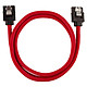 Câble Serial ATA Corsair Câble SATA gainé Premium (rouge) - 60 cm - Autre vue
