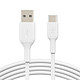 Adaptateurs et câbles Câble USB-C vers USB-A (blanc) - 1 m - Autre vue