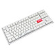 Clavier PC Ducky Channel One 2 TKL RGB - Blanc - Cherry MX Red - Autre vue