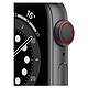 Montre connectée Apple Watch Series 6 Aluminium (Gris sidéral - Bracelet Sport Noir) - Cellular - 40 mm - Autre vue