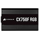 Alimentation PC Corsair CX750F RGB - Bronze - Noir - Autre vue