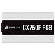 Alimentation PC Corsair CX750F RGB - Bronze - Blanc - Autre vue