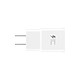 Chargeur Samsung - Adaptateur secteur EP-TA20EWEUGWW + Câble Micro USB - Autre vue