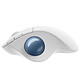 Souris PC Logitech Ergo M575 - Blanc - Autre vue