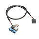 Câble USB Akasa AK-CBUB38-40BK - Autre vue