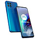 Smartphone et téléphone mobile Motorola Moto G100 Bleu - 128 Go - 8 Go - Autre vue