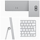 iMac et Mac Mini Apple iMac (2021) 24" 256 Go Argent (MGTF3FN/A-M1-8/7-MKPN) - Autre vue