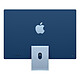 iMac et Mac Mini Apple iMac (2021) 24" 1 To Bleu (MGPK3FN/A-16GB-1TB-MKPN-QWERTY) - Autre vue