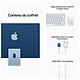 Mac et iMac Apple iMac (2021) 24" 256 Go Bleu (MJV93FN/A-MKPN) - Autre vue