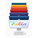 Mac et iMac Apple iMac (2021) 24" 512 Go Bleu (MGPL3FN/A) - Autre vue Mac et iMac Apple iMac (2021) 24" 512 Go Bleu (MGPL3FN/A) - Autre vue