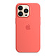 Coque et housse Apple Coque en silicone avec MagSafe pour iPhone 13 Pro - Pomelo rose - Autre vue
