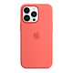 Coque et housse Apple Coque en silicone avec MagSafe pour iPhone 13 Pro - Pomelo rose - Autre vue